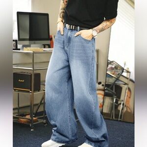 NFINITY Relaxed Fit Light Blue Jeans